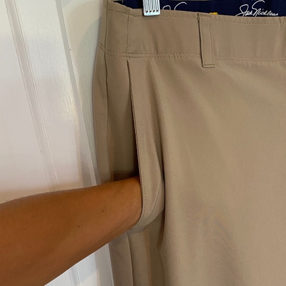 Jack Nicklaus Men’s Tan Pants Chinos Golf Country Club preppy workwear casual - Picture 5 of 16